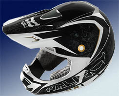 
 One of the range of Kali Protectives helmet designs 
 using Don Morgan's Cone-Head® Technology
 soon to be available in Australia 
